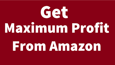 how to get maximum profit from amazon